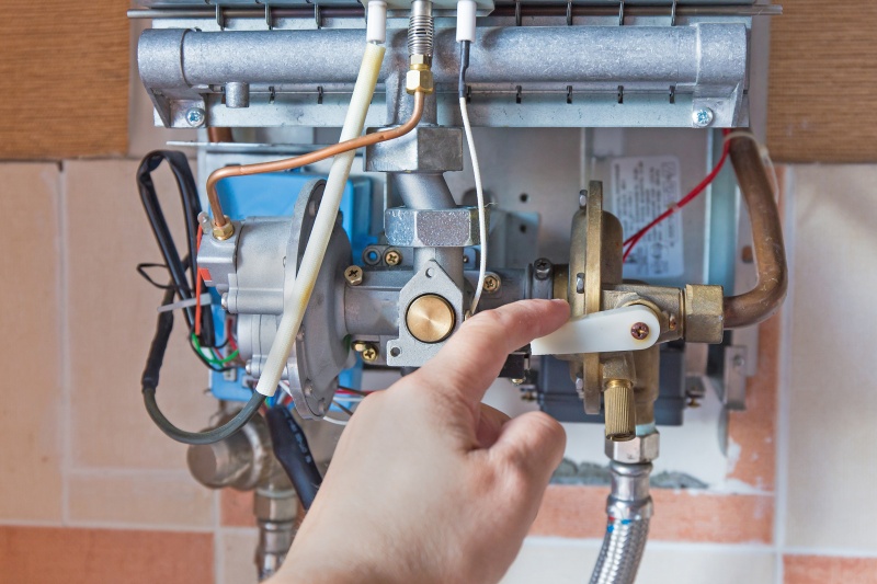 Plumbing and heating work in a Borehamwood property